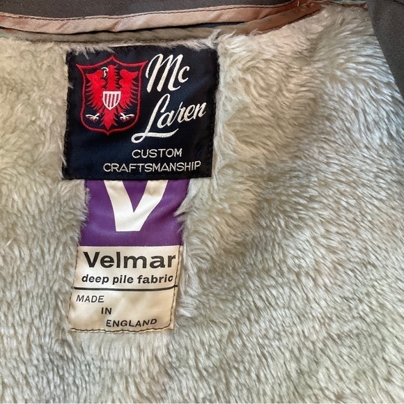 MCLaren Trench Coat Custom Craftmanship Velmar Fur Lining Option Made in England - Picture 14 of 15